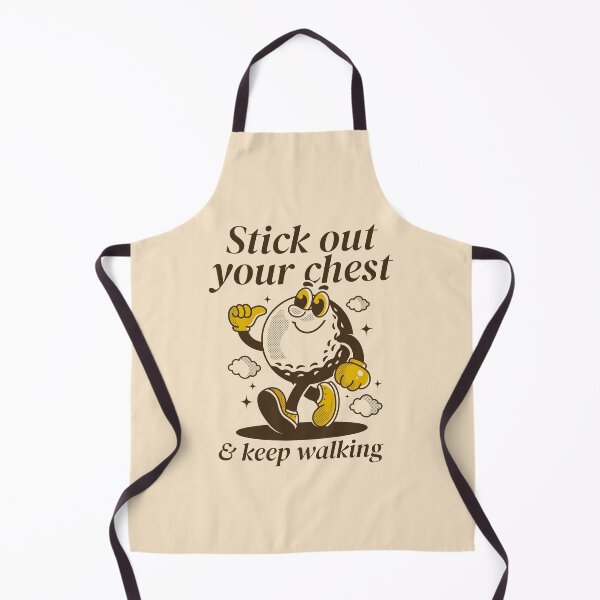 Item preview, Walking Golf ball character. Stick your chest and keep walking designed and sold by adipra.