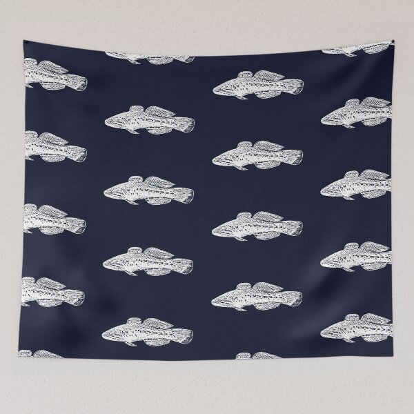 Item preview, Purple Spotted Gudgeon White Design designed and sold by designsasstultd.