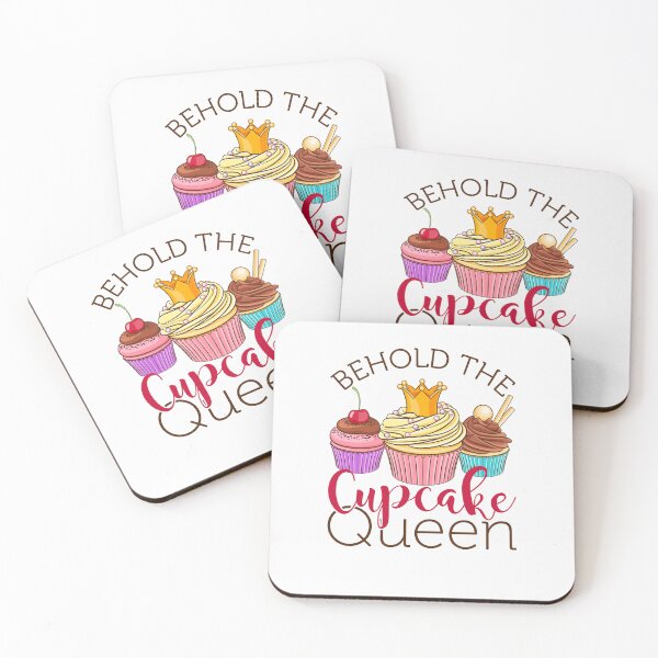 Item preview, Behold the Cupcake Queen Cupcakes Women Girls designed and sold by jaygo.