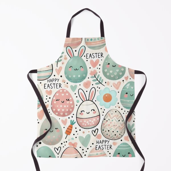 Item preview, Cute Kawaii Easter Egg Pattern designed and sold by MadameSayCheese.