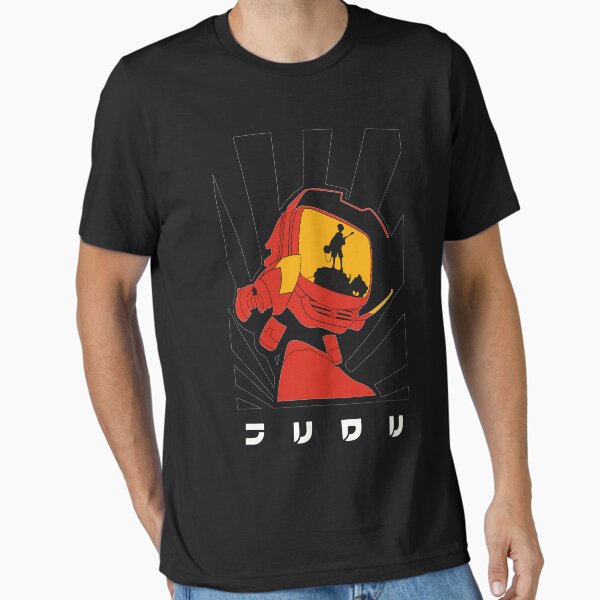 I's Tシャツ BOKU NO HARU WA DO-NANDA FLCL Fooly Cooly Haruko Naota Card Anime