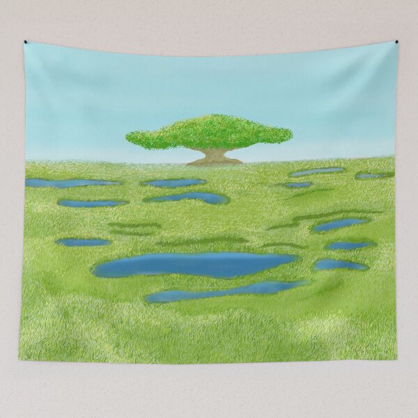 Item preview,  A big tree in the wetland designed and sold by greenPQBstudio.