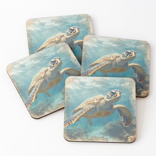 Item preview, turtle sea creature designed and sold by Meer-Lifestyle.