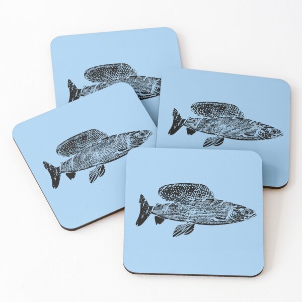 Item preview, Arctic Grayling Black Design  designed and sold by designsasstultd.