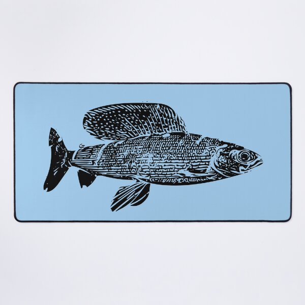 Item preview, Arctic Grayling Black Design  designed and sold by designsasstultd.