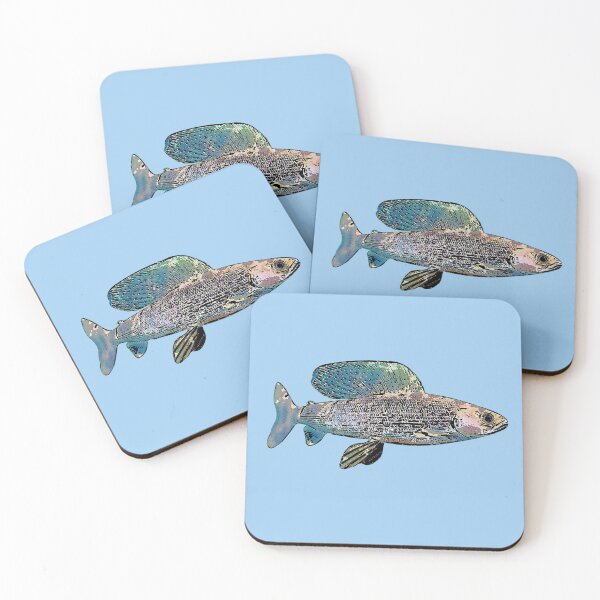 Item preview, Arctic Grayling Black Alternate Design  designed and sold by designsasstultd.