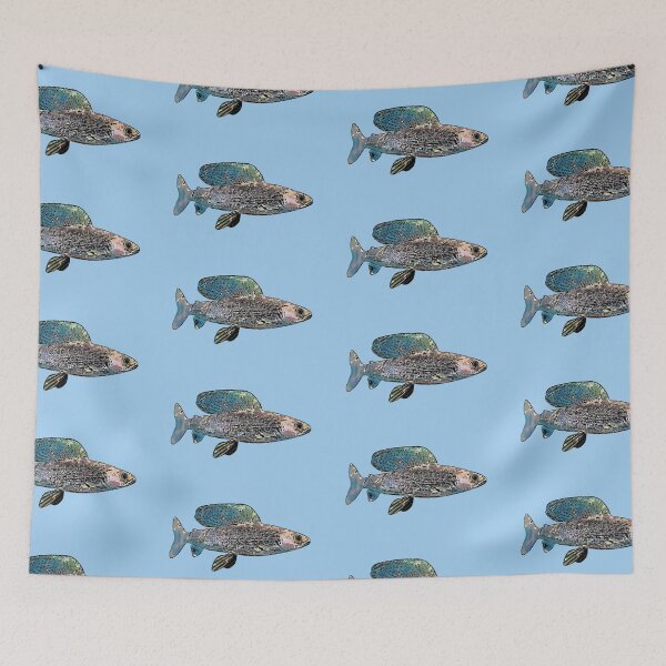 Item preview, Arctic Grayling Black Alternate Design  designed and sold by designsasstultd.