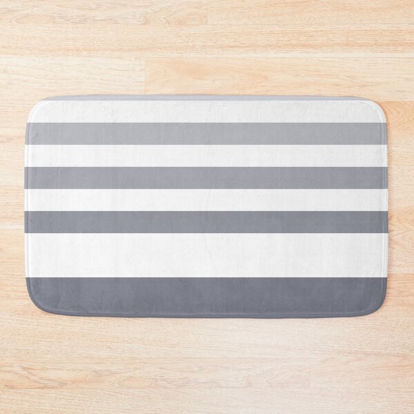 Item preview, Simple Minimalist Striped Pattern in Grey and White designed and sold by Deutschic.