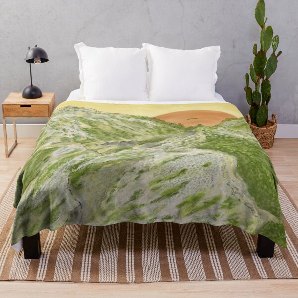 Item preview, High mountains at beautiful and romantic sunset designed and sold by greenPQBstudio.