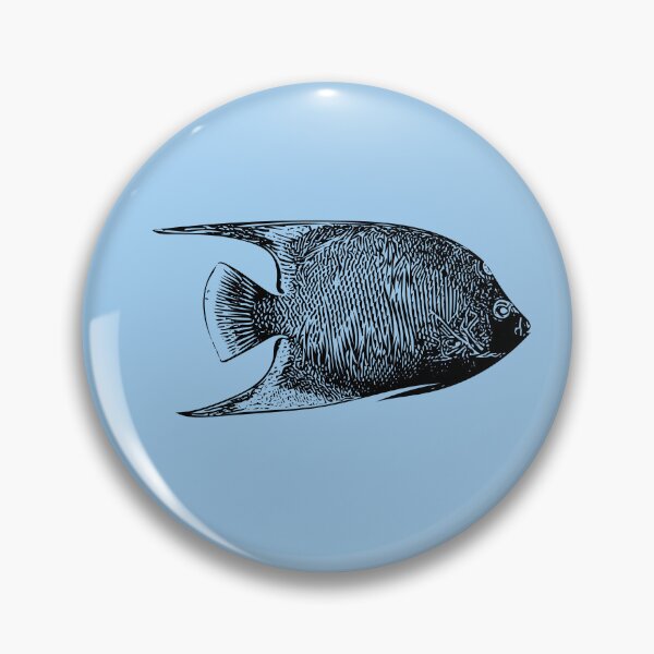 Item preview, Queen Angelfish Black Design  designed and sold by designsasstultd.