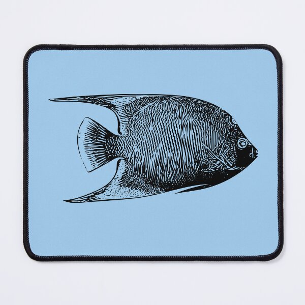 Item preview, Queen Angelfish Black Design  designed and sold by designsasstultd.