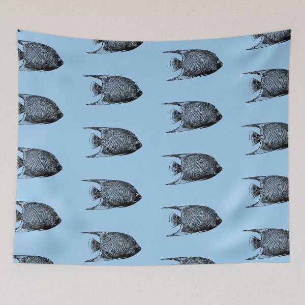 Item preview, Queen Angelfish Black Design  designed and sold by designsasstultd.