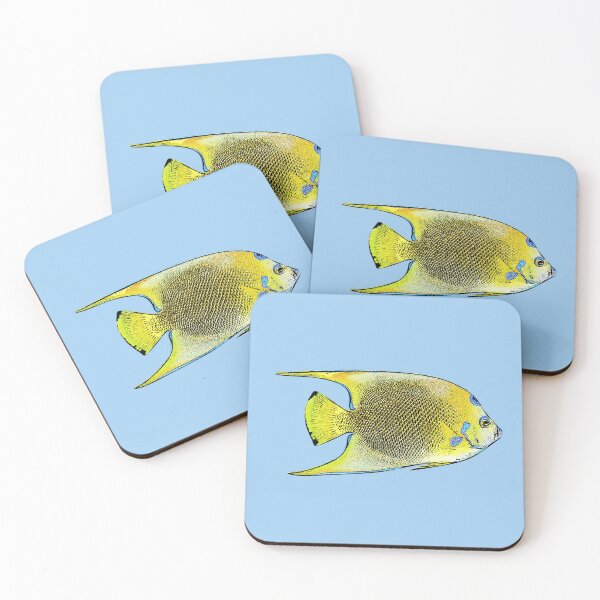Item preview, Queen Angelfish Black Alternate Design  designed and sold by designsasstultd.