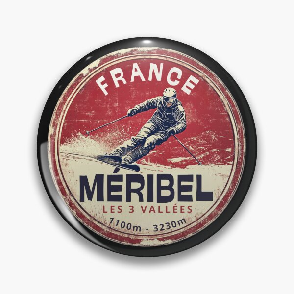 Item preview, Méribel - Les 3 Vallées - France  designed and sold by GoodOldVintage.
