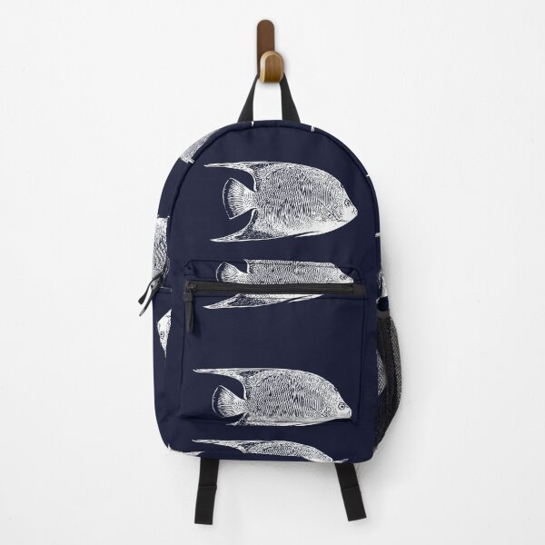 Item preview, Queen Angelfish White Design designed and sold by designsasstultd.