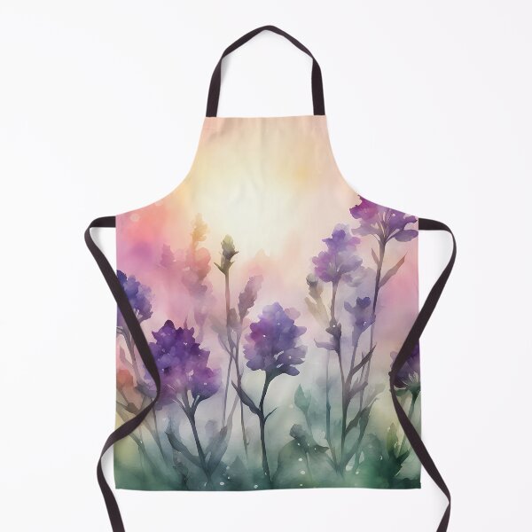 Item preview, Dark Purple Wildflowers at Dawn designed and sold by CalmnessbyChoice.