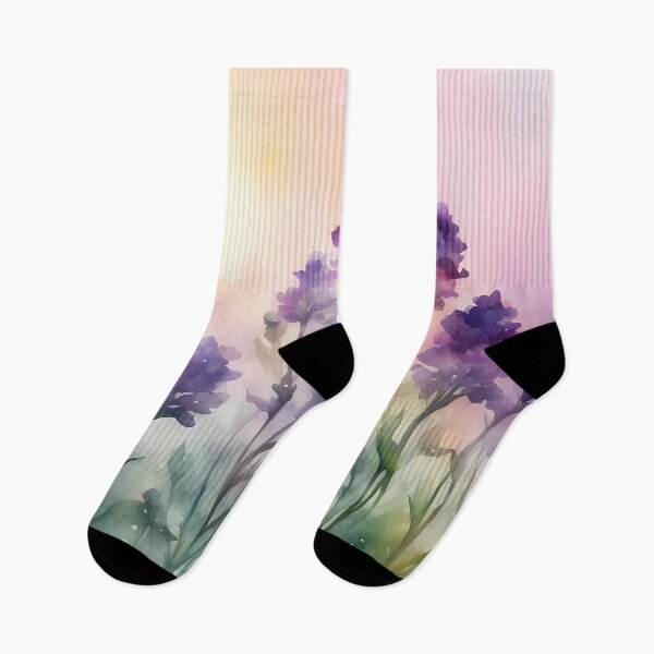 Item preview, Dark Purple Wildflowers at Dawn designed and sold by CalmnessbyChoice.