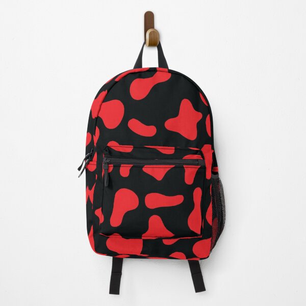 Item preview, Red Cow Pattern on Black Cow | Holstein Cow Pattern designed and sold by PatternPen.