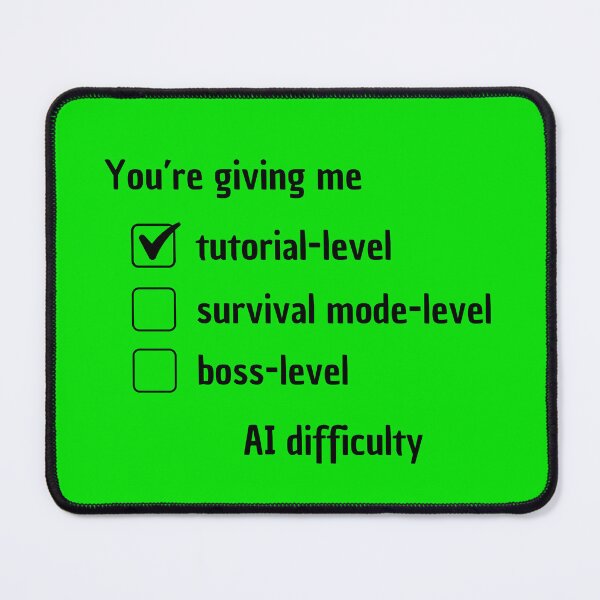 Item preview, NPC Vibes - You're giving me [...] AI Difficulty designed and sold by nature. electrified..