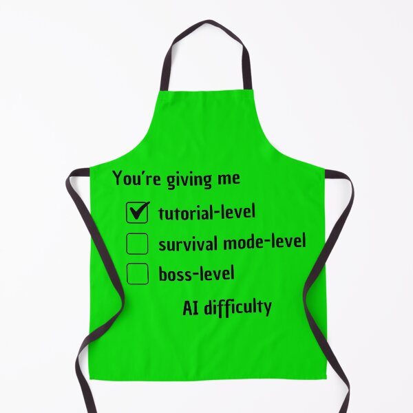 Item preview, NPC Vibes - You're giving me [...] AI Difficulty designed and sold by nature. electrified..