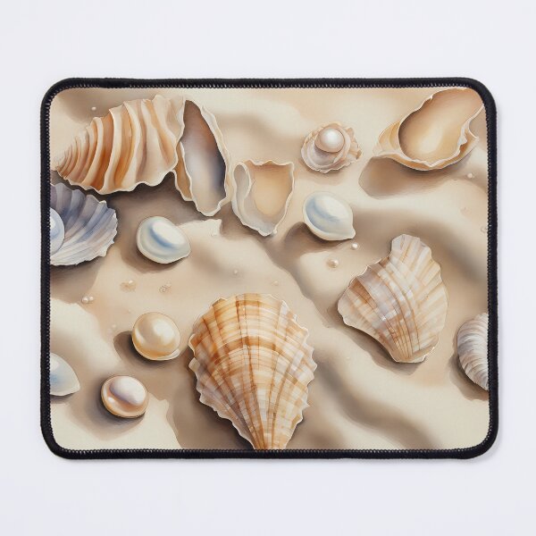 Item preview, Seashells in Sand designed and sold by CalmnessbyChoice.