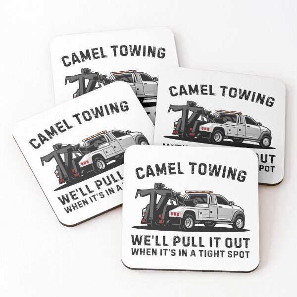 Item preview, Camel Towing We’ll Pull It Out When It’s In A Tight Spot  designed and sold by Alberto Dominguez.