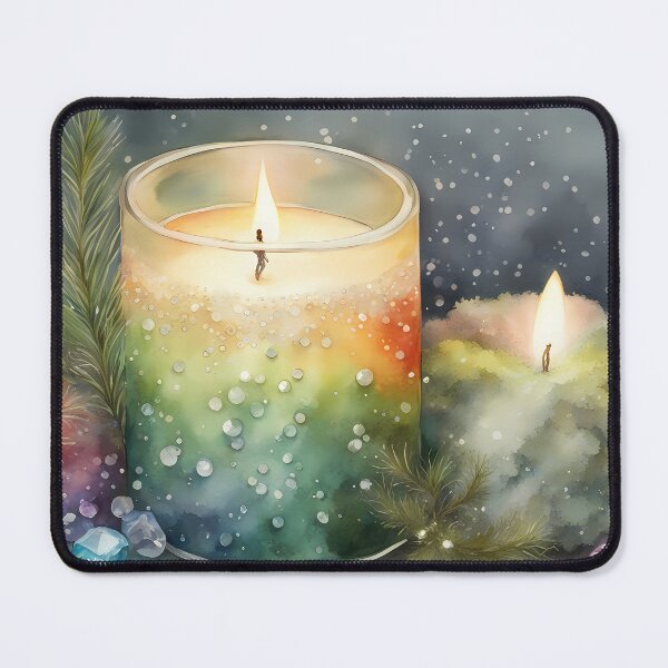 Item preview, Rainbow Candlelight designed and sold by CalmnessbyChoice.