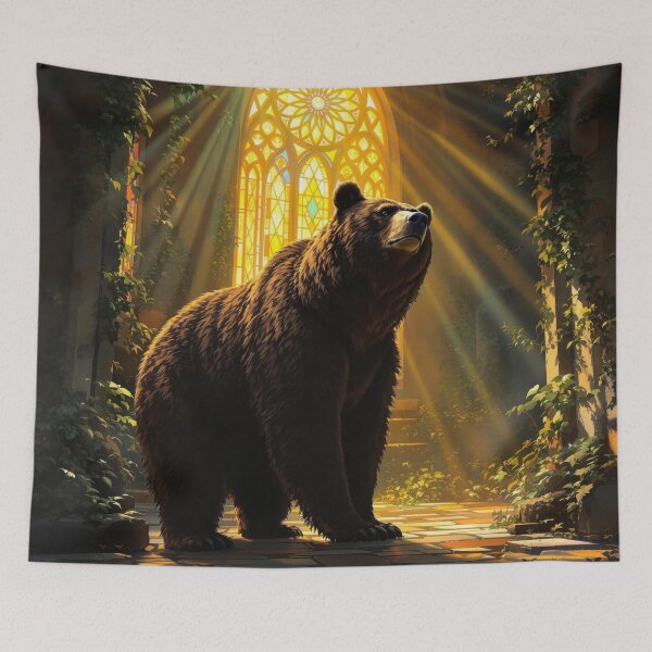 Item preview, Church Bear designed and sold by HabitableMoons.