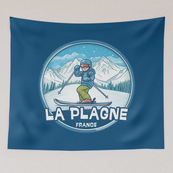 Item preview, La Plagne - Paradiski - France  designed and sold by GoodOldVintage.