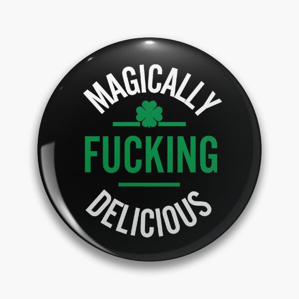 Artikelvorschau, Lustiger St. Patricks Day, magisch verdammt lecker - Lucky Shamrock entworfen und verkauft von ZACK ART.