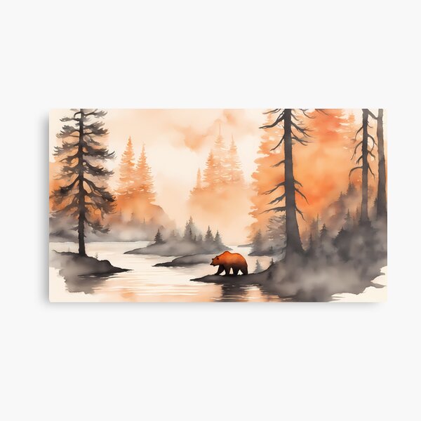 Item preview, Bear in Wilderness designed and sold by BookCovered.