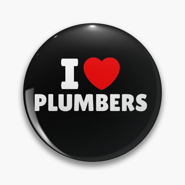 Item preview, I Love Plumbers designed and sold by Itsheartshop.