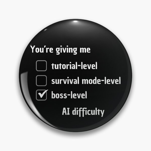 Item preview, NPC Vibes - You're giving me [...] AI Difficulty designed and sold by nature. electrified..