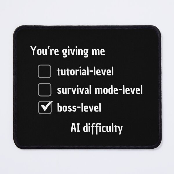 Item preview, NPC Vibes - You're giving me [...] AI Difficulty designed and sold by nature. electrified..