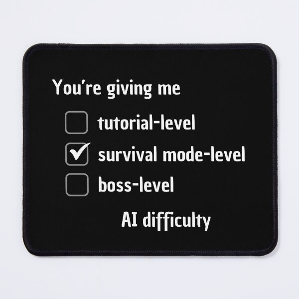 Item preview, NPC Vibes - You're giving me [...] AI Difficulty designed and sold by nature. electrified..