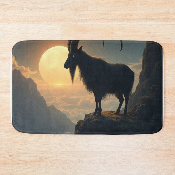 Item preview, Black Goat at Elevation designed and sold by HabitableMoons.