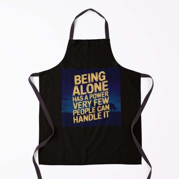 Item preview, Inspirational Quote, Being Alone Has a Power  designed and sold by Logiamerch.