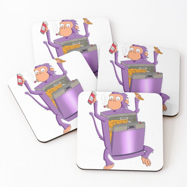 Item preview, Purple monkey dishwasher designed and sold by shanemuir5.