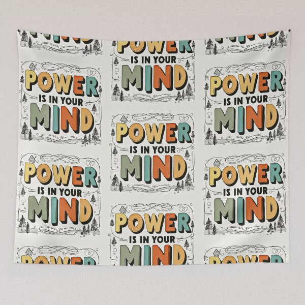 Item preview, Power is in Your Mind 6 designed and sold by Zeir Shop.