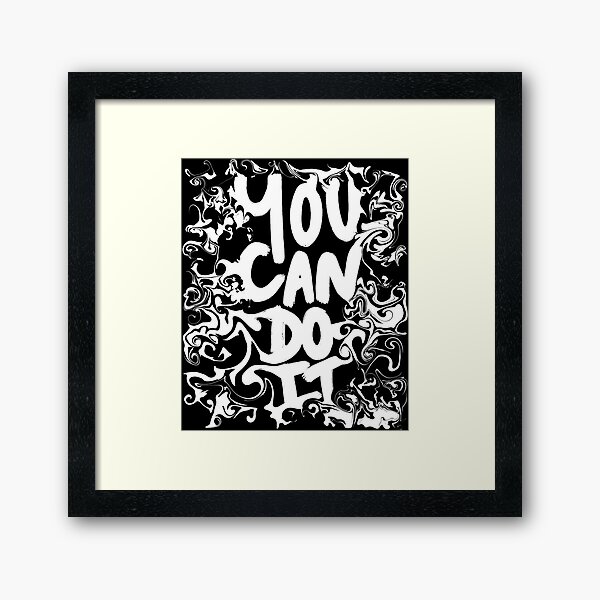 Artikel-Vorschau von Du schaffst das – Motivation und Typografie mit Flüssigeffekt , designt und verkauft von Artiquement.