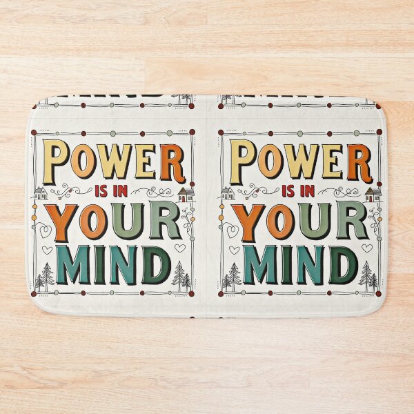 Item preview, Power is in Your Mind 8 designed and sold by Zeir Shop.