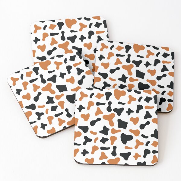 Item preview, Caramel Black Cow Pattern on White Cow | Holstein Cow Pattern designed and sold by PatternPen.