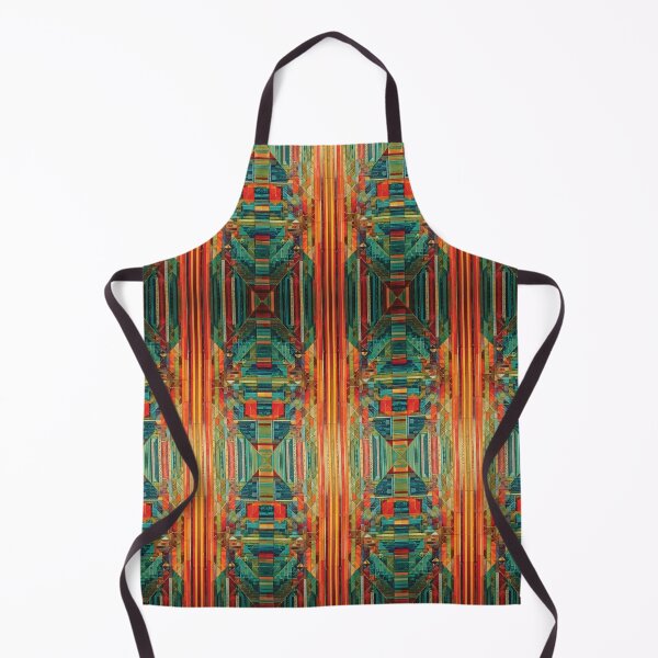 Item preview, Pattern of shapes and lines blend in hot tone colorful designed and sold by Trianglegreen.