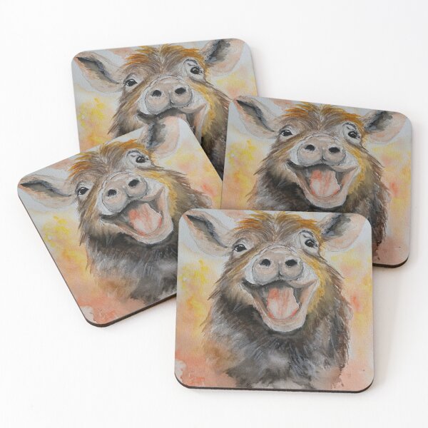 Item preview, Happy Pig designed and sold by Ceri Jones.