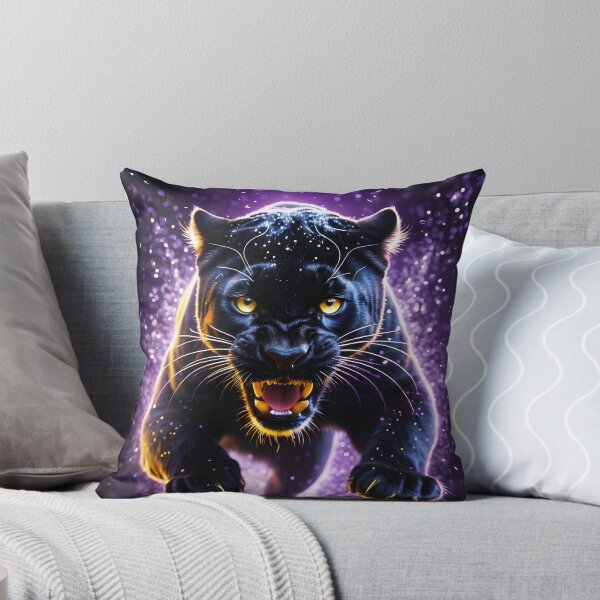 Item preview, Enchanted Panther Fury: Black Beauty Unleashed designed and sold by Inktrigue.