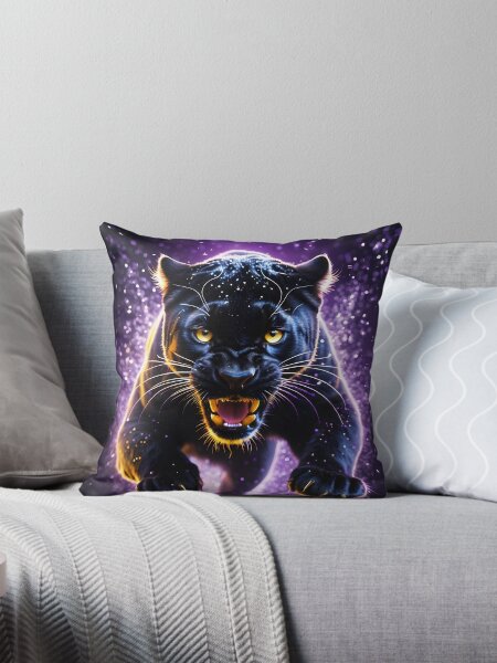 Item preview, Enchanted Panther Fury: Black Beauty Unleashed designed and sold by Inktrigue.