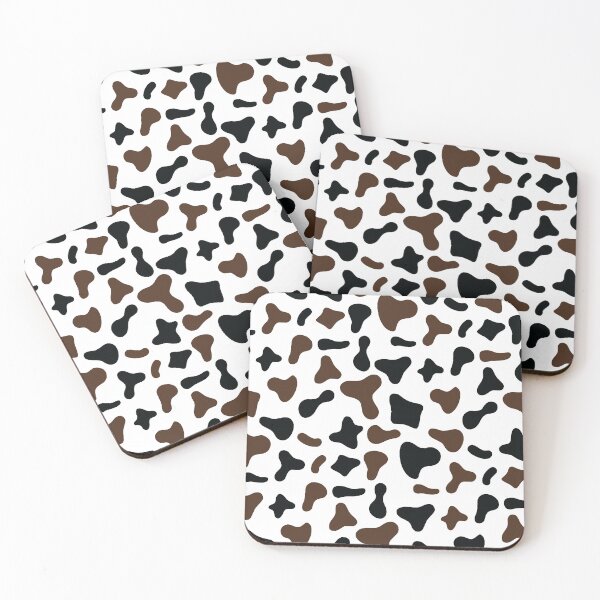 Item preview, Brown White Cow Pattern on White Cow | Holstein Cow Pattern designed and sold by PatternPen.