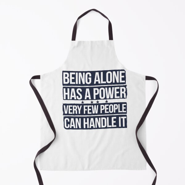 Item preview, Inspirational Quote, Being Alone Has a Power  designed and sold by Logiamerch.
