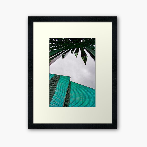 Pointy Subject Framed Art Print