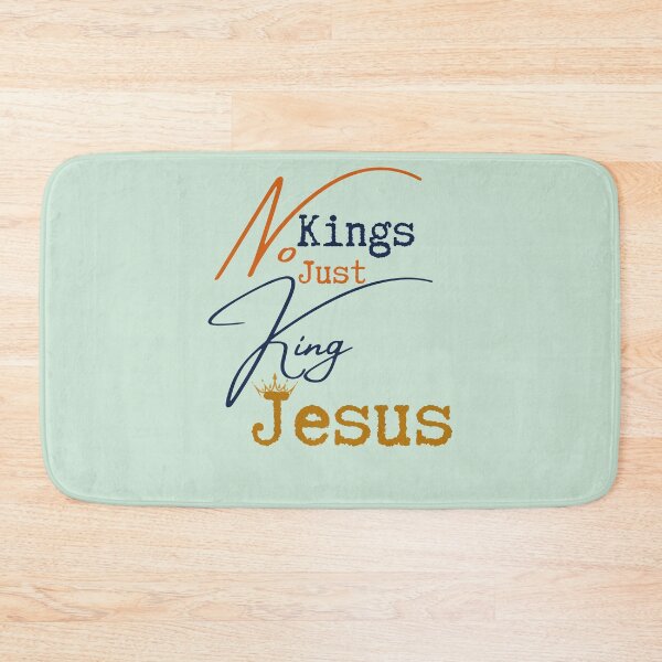 Item preview, No kings Just King Jesus  designed and sold by BlessedHandsDesigns.